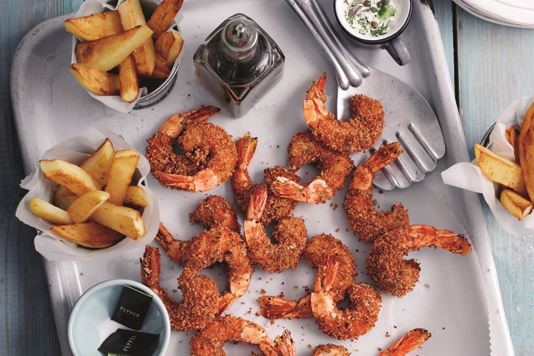 PRAWN N CHIPS
