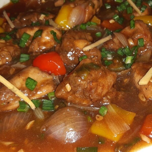 CHICKEN IN OYSTER SAUCE
